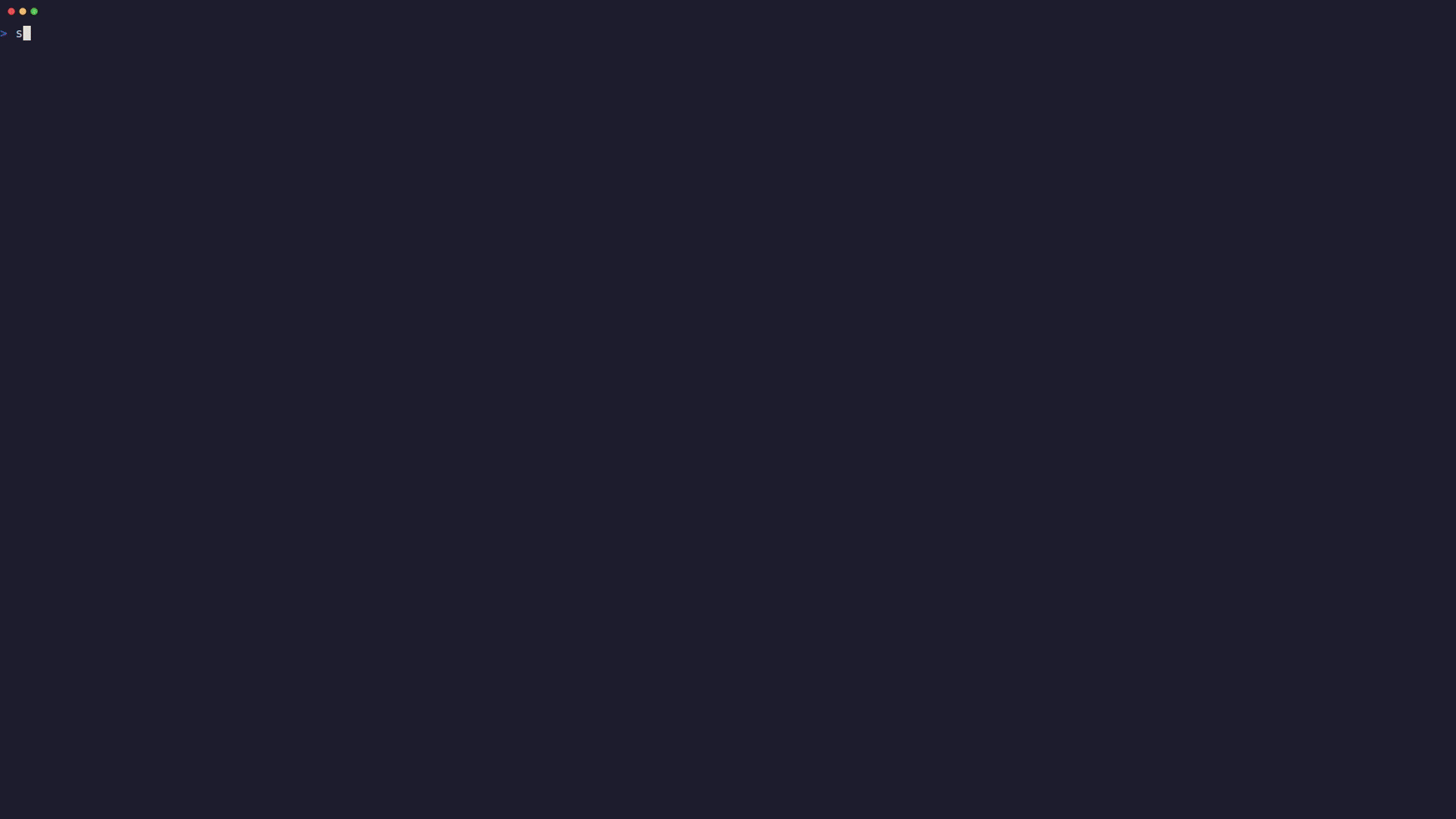 Sunder Terminal TUI Demo